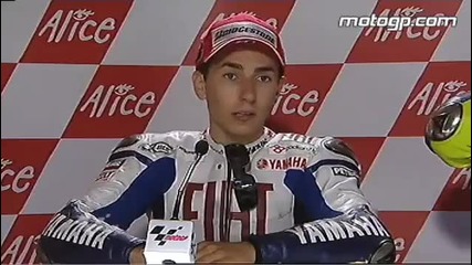 Lorenzo interview after the Germany Gp 