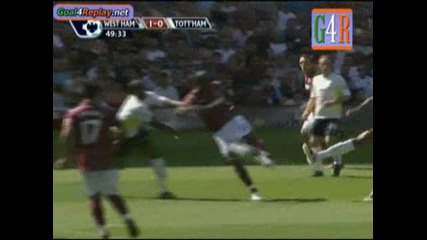 West Ham - Tottenham 1 - 0 Goal na Carlton Cole