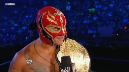 Wwe 02/07/10 Mysterio с обръщение към феновете