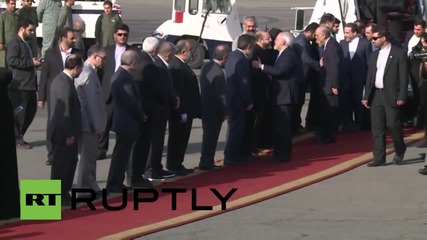 Iran: Zarif returns home to hero's welcome following nuclear deal