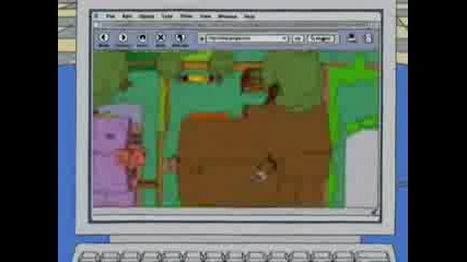 The Simpsons - Google Earth