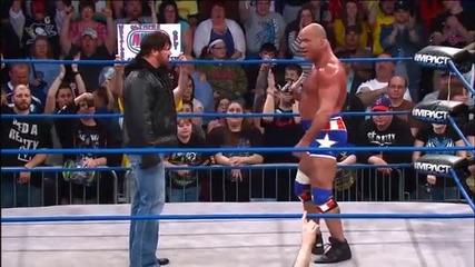 Kurt Angle Wants to Know What Side Aj Styles is On - May 2, 2013