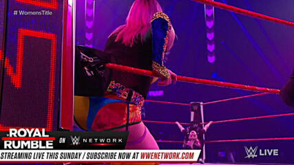 Asuka vs. Alexa Bliss – Raw Women’s Championship Match: Raw, Jan. 25, 2021