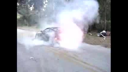 Toyota Supra - Страхотен Burnout