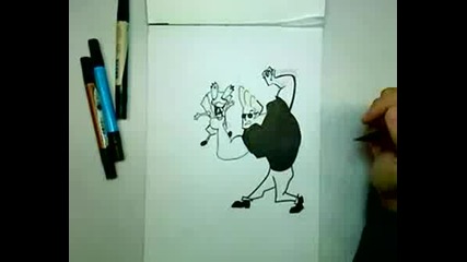 Рисуване Johnny Bravo