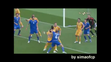 Euro 2008 Италиа - Румъния 1:1 Панучи