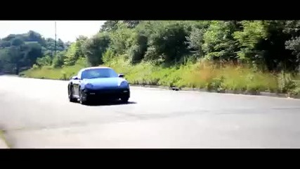 Състезателен филм - Lamborghini Gallardo, Porsche Turbo, and Nissan Gt - R 