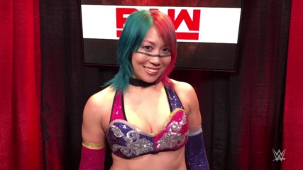 Asuka is happy with her choice of WrestleMania opponent