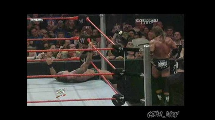 Triple H vs Randy Orton Без Дисквалификация [20.04.09]