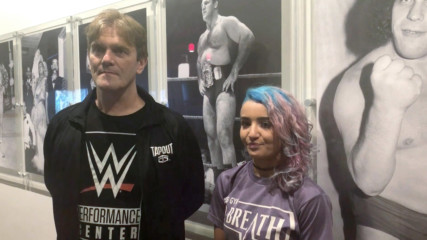 19-year-old Xia Brookside readies for Mae Young Classic