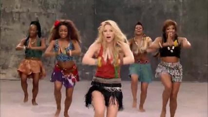 Химна На Световното По Футбол в Южна Африка през * 2010 * Shakira - Waka Waka ( Високо Качество ) 