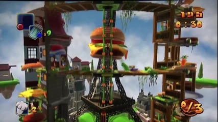 E3 2011: Burgertime World Tour - Avatar Gameplay