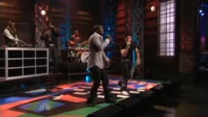 Akon Feat. Kardinall Offishall & Colby Odonis - Beautiful ( Jay Leno Live ) 