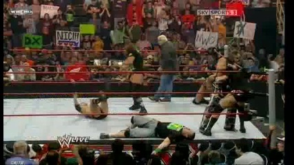 Raw.08.31.09. - Legacy нападат John Cena & Dx - Накрая Rko!!!