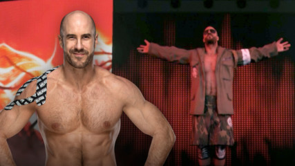 Cesaro awakens The Demon's entrance in WWE 2K19