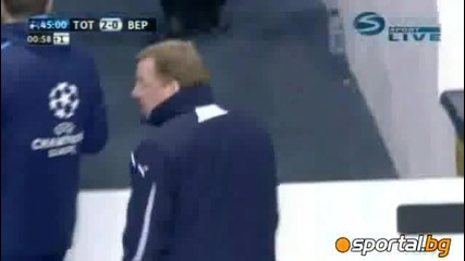 Тотнъм - Вердер (бремен) 3:0 24.11.2010г.