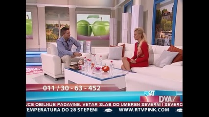 Gostovanje Natase Bekvalac u emisiji Sat Dva