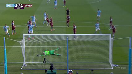 Manchester City with a Goal vs. West Ham United