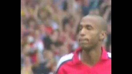 страхотен гол на Thierry Henry за Arsenal