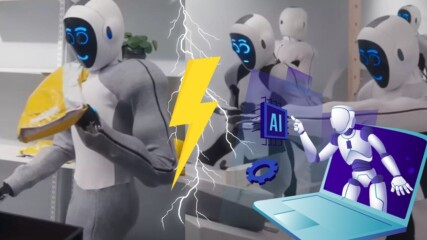 Безшумни AI роботи, могат да ни ограбят?!😲😱