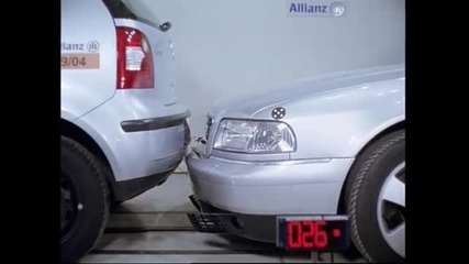 Audi A8 Crash Тест Срещу Vw Polo 