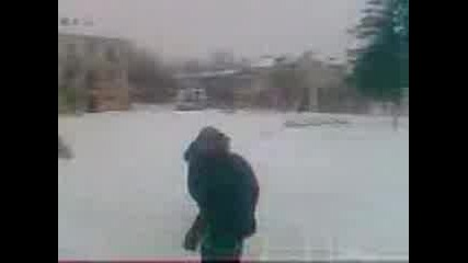 Скокове В Снега !!