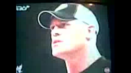 John Cena си пати мач срещу Snitsky