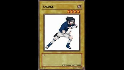 Moite Naruto Yu - Gi - Oh Karti