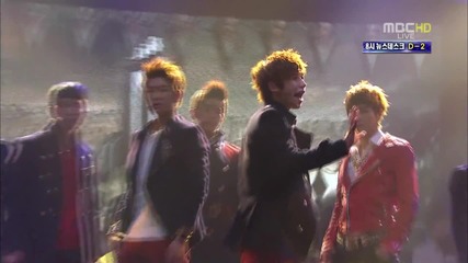 (hd) 100% - Bad boy (remix orchestra ver.) ~ Music Core (03.11.2012)