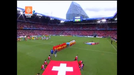 Евро 2008 Швейцария - Чехия - Химнове 