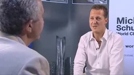 In - depth video interview - Michael Schumacher 2008 Part 1