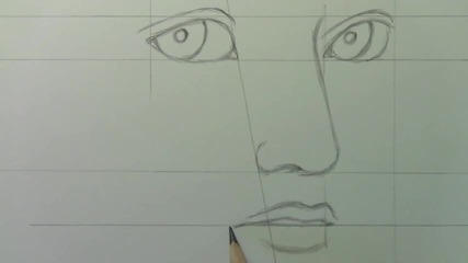 How to Draw a _realistic_ Manga Face [pt. 1_ Line Placement]