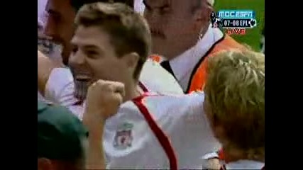 Прекрасен гол на Steven Gerrard 