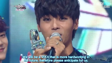 [withvixx Subs] 131206 Vixx 1st Win speech for Voodoo