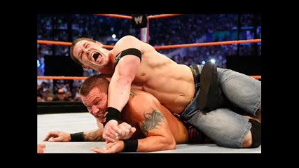 Summerslam 2009 Randy Orton vs John Cena fight 