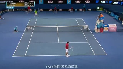 Incredible n awesome Ball Boy Catch - Aussie Open Tennis