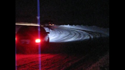 Nissan Terrano drift v Dobrich 2