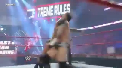 Wwe Extreme Rules 2011 Randy Orton vs Cm Punk Last Man Standing Highlights