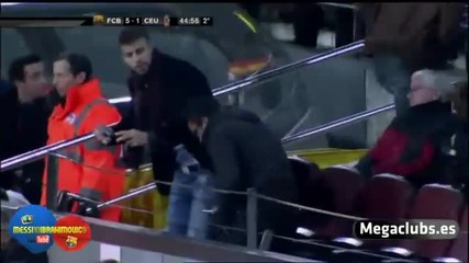 Просташка изцепка на Пике - плюе семки по фен 