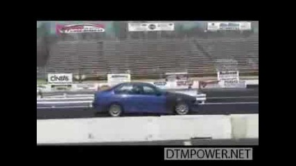 Dtmpower.net presents Bmw M3 Turbo Drag Racing Event
