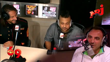 Sean Paul chante du Bob Marley et nous fait un freestyle sur Temperature - Le 6/9 Nrj 