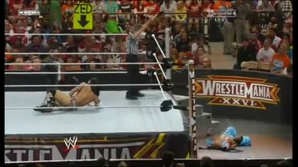 Браво на победителя!!! Wrestlemania 26 Cm Punk vs Rey Mysterio