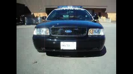 Полицейска кола-сирена