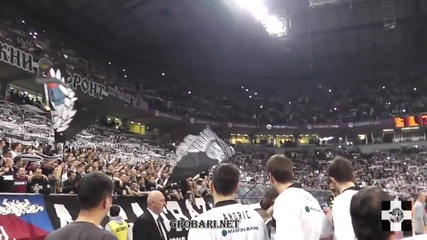 Партизан - Реал Мадрид - Da volim crno-bele! *02.01.2014*