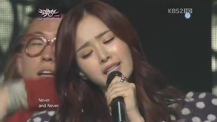Maybee - Goodbye Valentine @ Music Bank (28.10.2011)