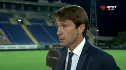 Наставникът на Хайдук след победата над Левски