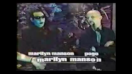 Marilyn Manson And Pogo