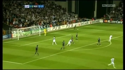 Champions League 2010/11 Play - offs F. C. Copenhagen vs Rosenborg 