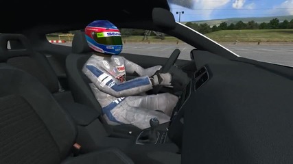 The Vw Scirocco, recreated inside Live for Speed 