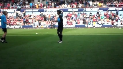 Margarit Georgiev Dribbling ( Wigan - West Ham Ht ) 